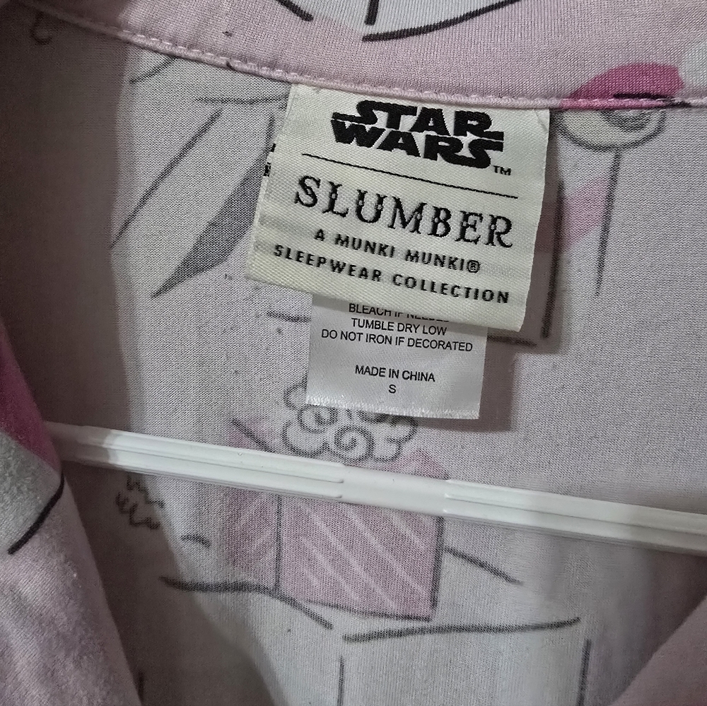 Star Wars x Munki Munki Baby Yoda Grogu Christmas Holiday Pajama Set, Sz Small. - Picture 8 of 12